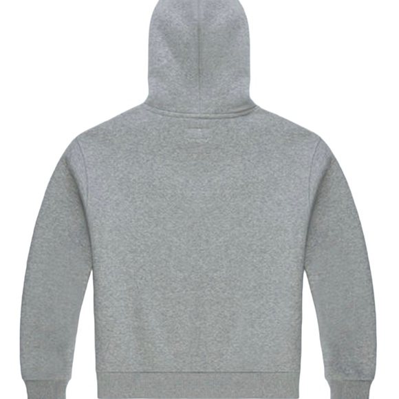 💖MEGA SALE💖Converse Embroidered Chevron Women's Gray Hoodie 10020872-A04 - Picture 2 of 4